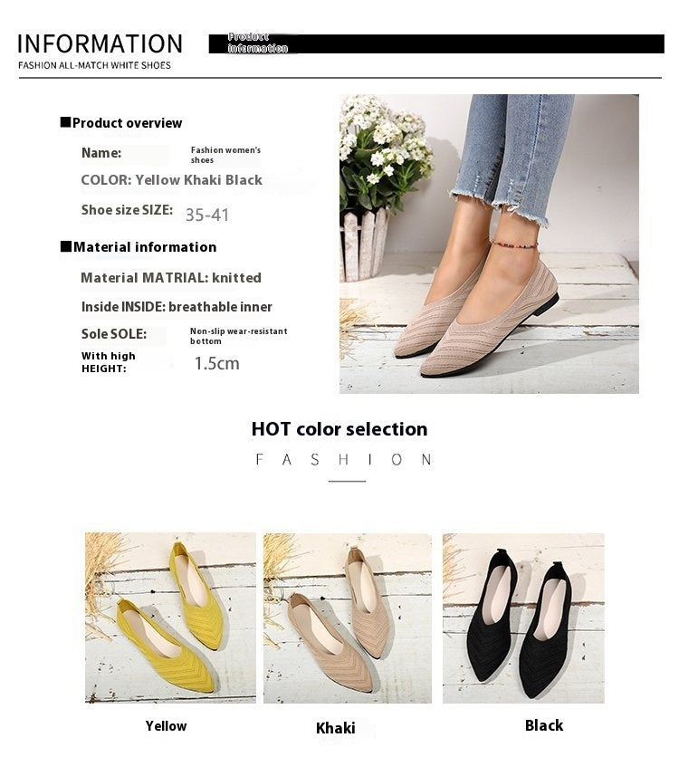 HOOR Comfortable Flat Shoes - Premium  from HOOR 