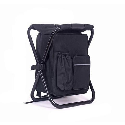 HOOR Backpack Travel Chair Black