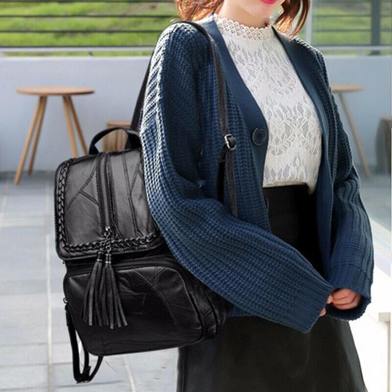 HOOR Luxury Soft Tassel Bag