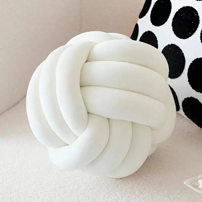 HOOR Knotted Ball Throw Pillow