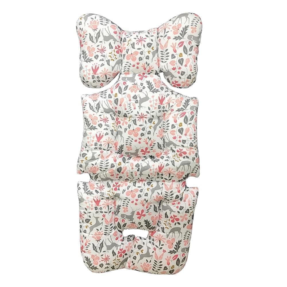 HOOR Baby Car Seat Cushion pink deer flower