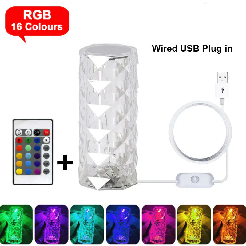 HOOR LED Diamond Light RGB USB