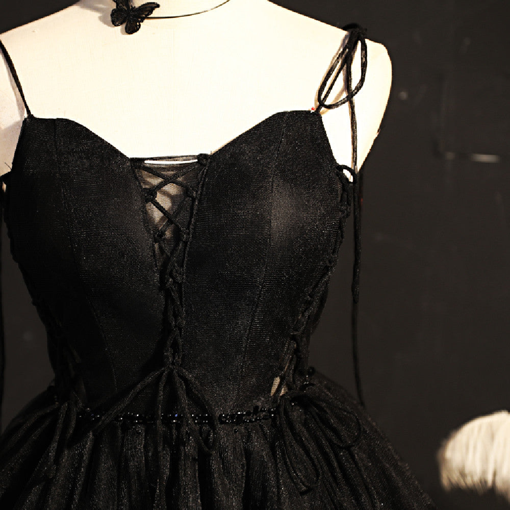 HOOR Black Evening Dress Black