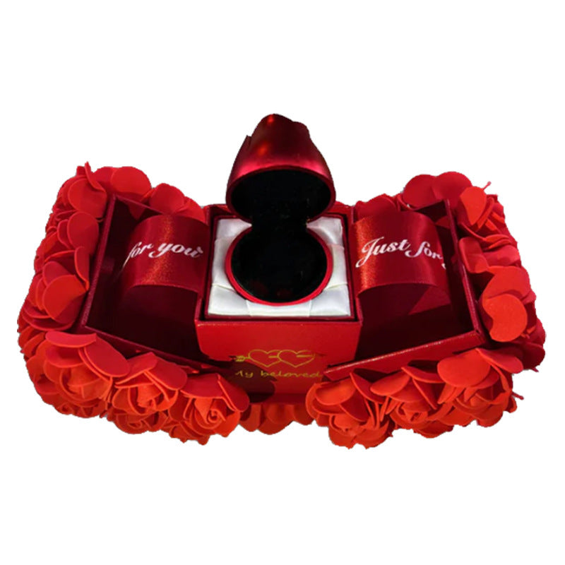 HOOR Valentines Day Gift Flip Rose Perianth
