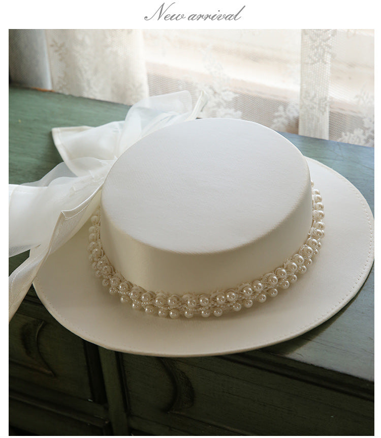 HOOR Elegant Pearl Hat - Premium  from HOOR 