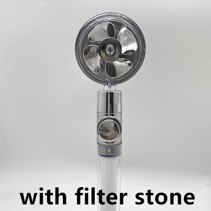 HOOR Shower Rotating Silver transparent with filter