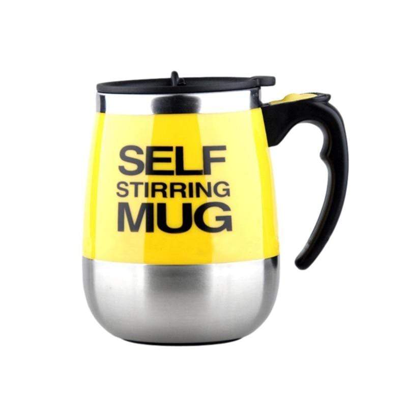 HOOR Self Stirring Mug Yellow