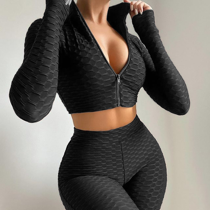 HOOR Fitness Suit Activewear Black