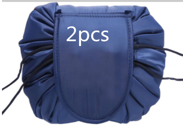 HOOR Cosmetic Storage Bags Navy Blue2pcs