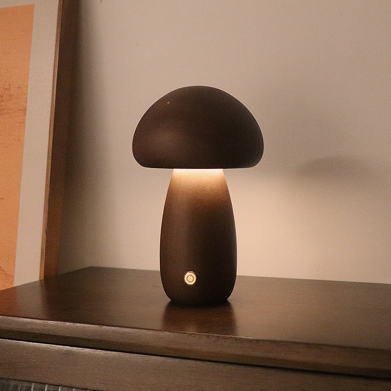 HOOR Mushroom LED Light B Walnut color 2.4W