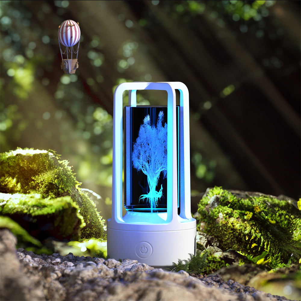 HOOR Lamp Bluetooth Speaker White Crystal Tree of Life