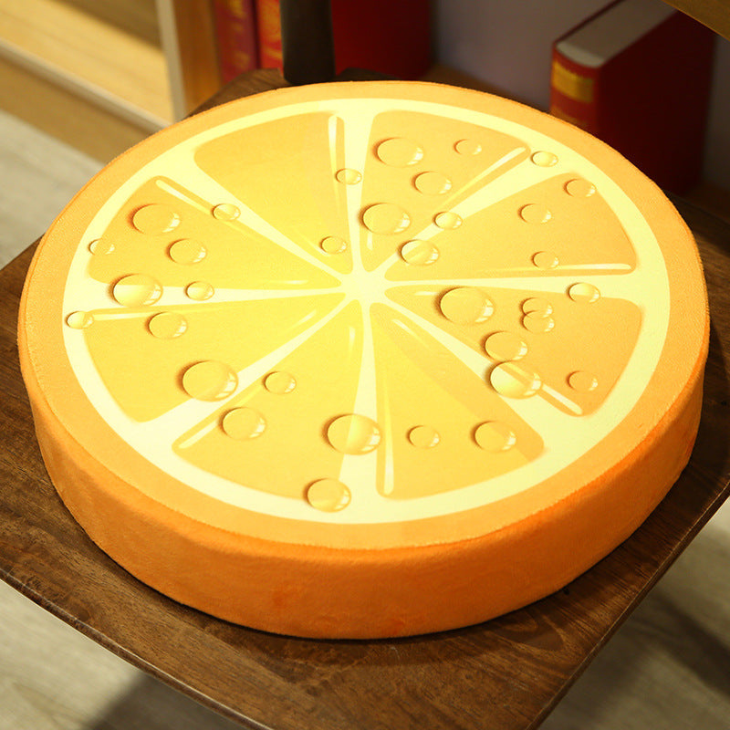 HOOR 3D Cushion Plush Orange