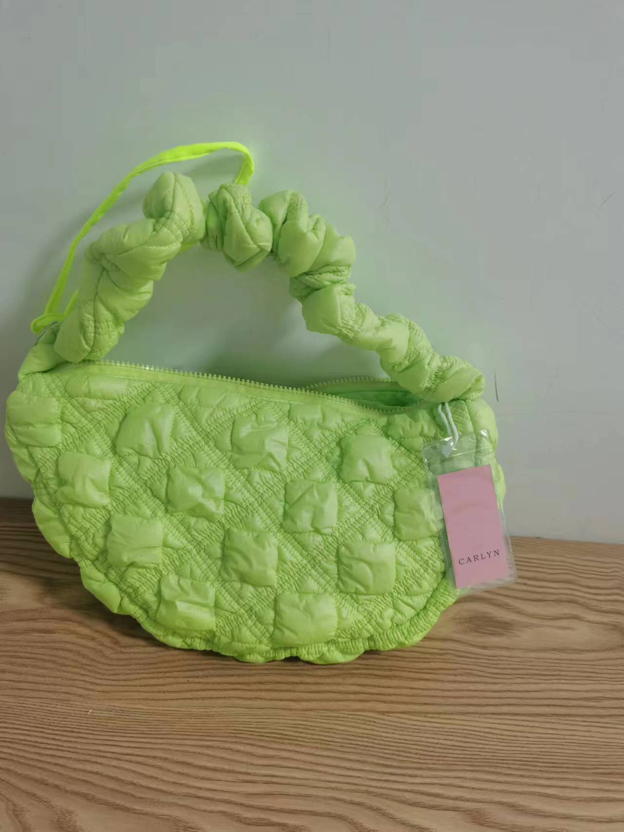 HOOR Casual Shoulder Bag Fluorescent Green