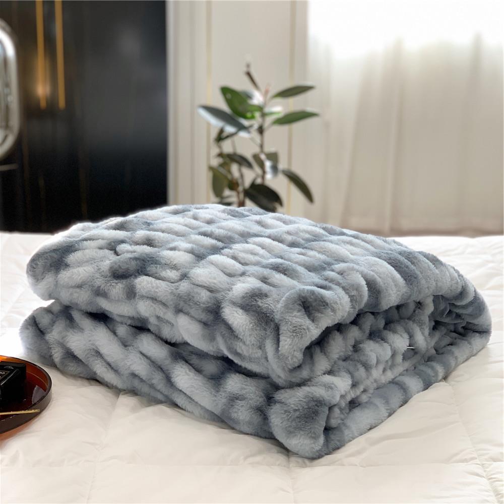 HOOR Comfortable Blanket Blue