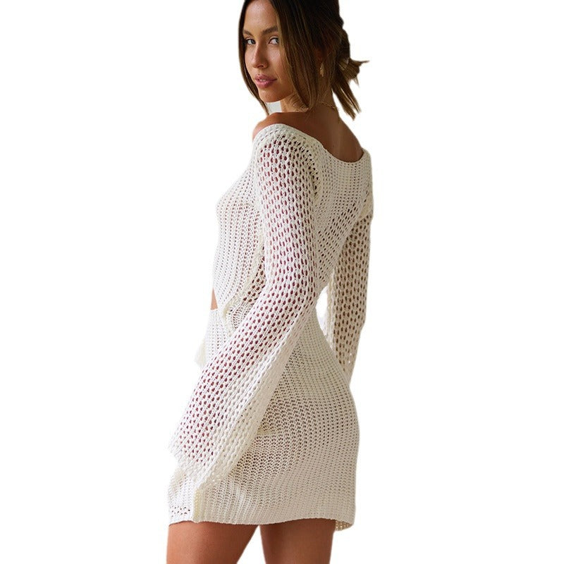 HOOR Knitted Blouse Dress - Premium  from HOOR 