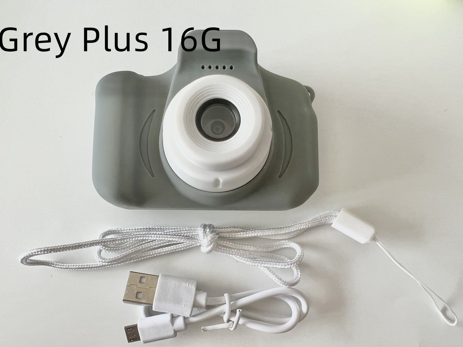 HOOR Cartoon Digital Camera Grey Plus 16G USB