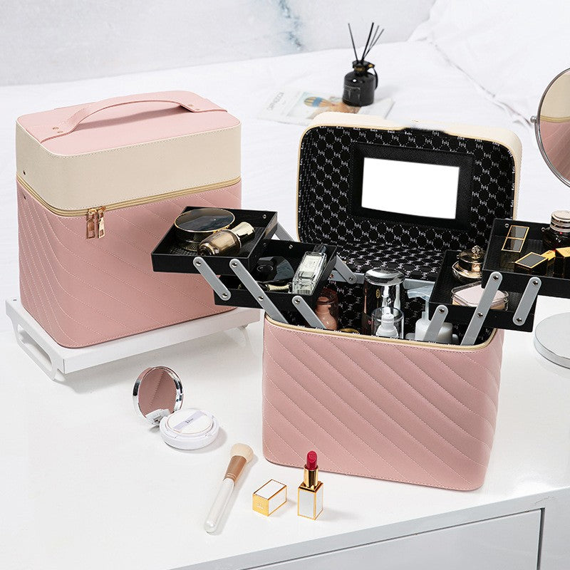 HOOR Portable Cosmetic Box Pink