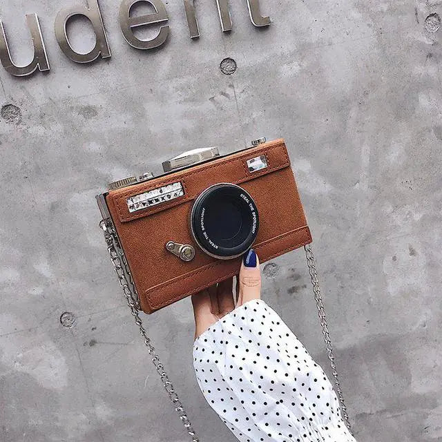 HOOR Camera Shoulder Bag Coffee