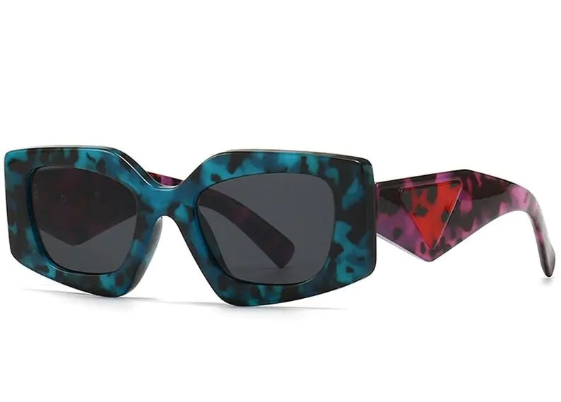 Retro Rectangular Cat Eye Sunglasses - Premium Sunglasses from HOOR 