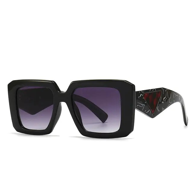 Retro Rectangular Cat Eye Sunglasses - Premium Sunglasses from HOOR 