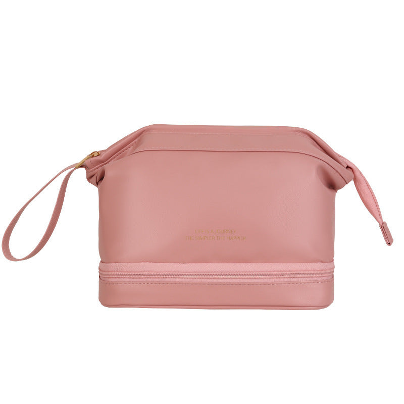 HOOR Multiple Cosmetic Bag Double layer pink