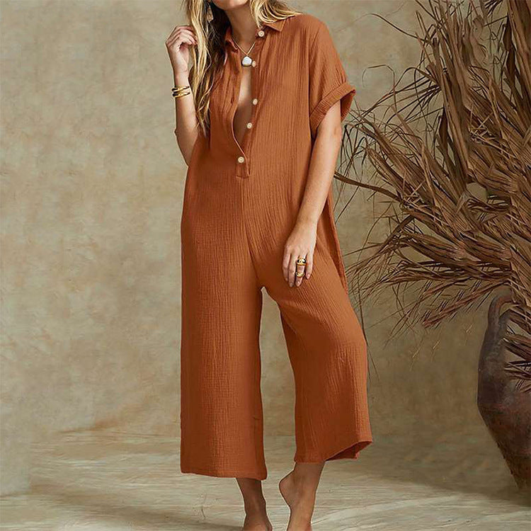 HOOR Rompers Jumpsuit Khaki