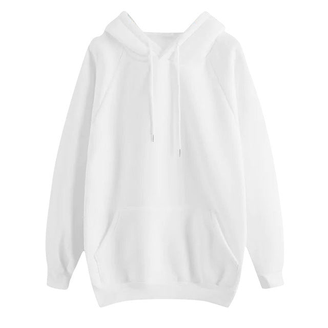 HOOR Plain Smart Hoodie White