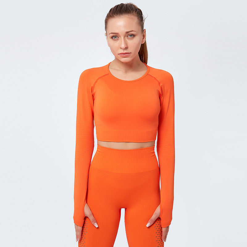 HOOR Fitness Yoga Suits Orange
