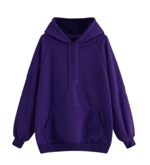 HOOR Plain Smart Hoodie Purple