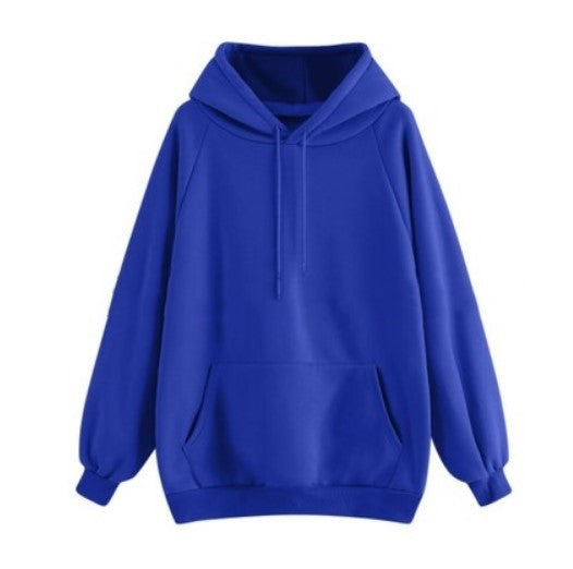 HOOR Plain Smart Hoodie Blue