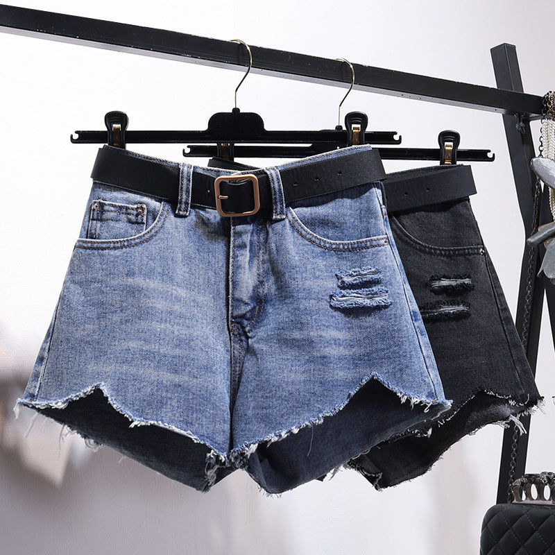 HOOR High Denim Shorts