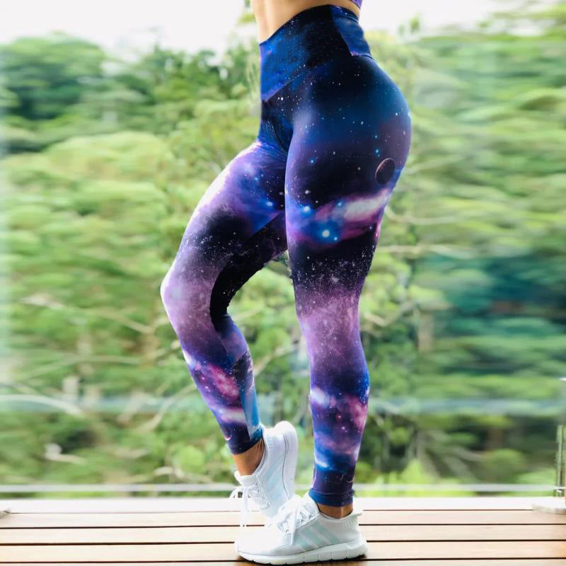 HOOR Fitness Yoga Leggings Starry sky