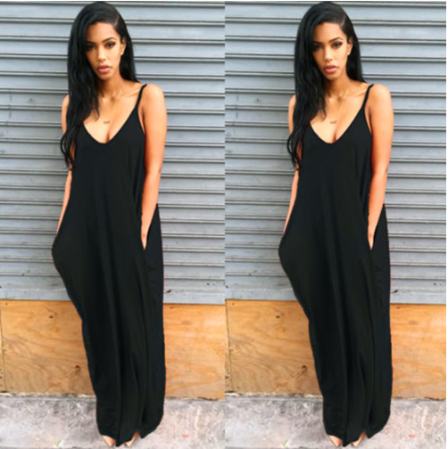 HOOR Flawless Long Dress Black