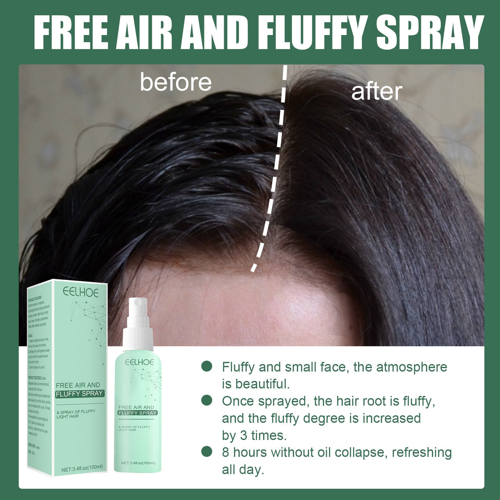 HOOR Hair Dryer Air Fluffy
