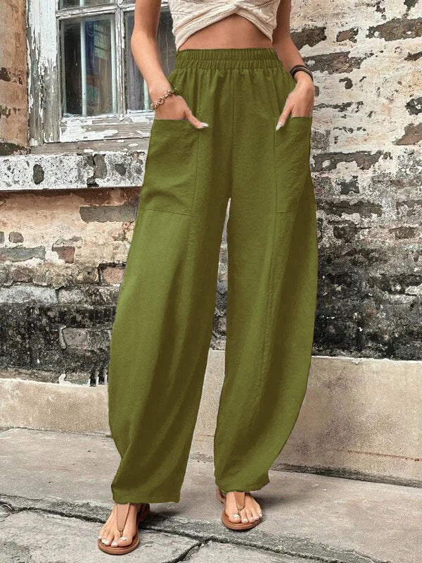 HOOR Harem With Pockets Olive