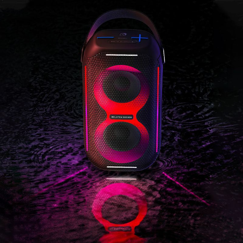 HOOR RGB Heavy Bass Speaker Black USB