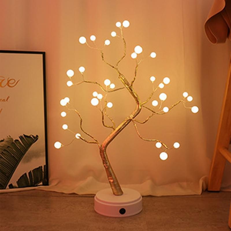 HOOR LED Pearl Tree Touch Light Warm 36 pearl