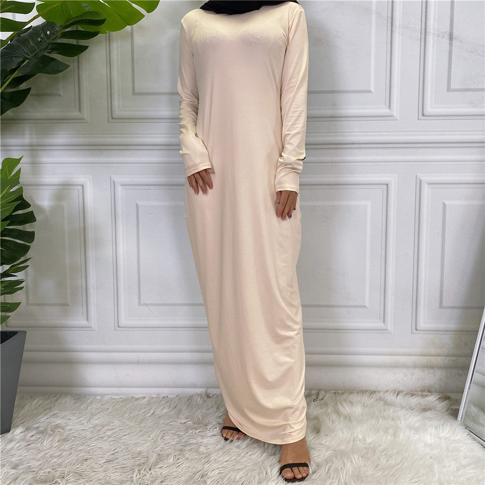 HOOR Muslim HIJJJAB Apricot Dress