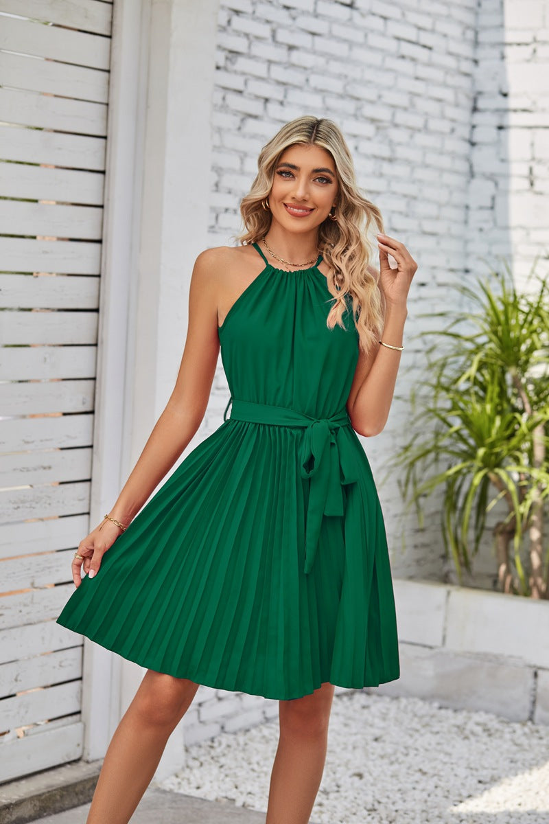 HOOR Strapless Dresses Green