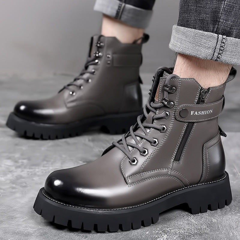 HOOR Thick-soled Martin Boots