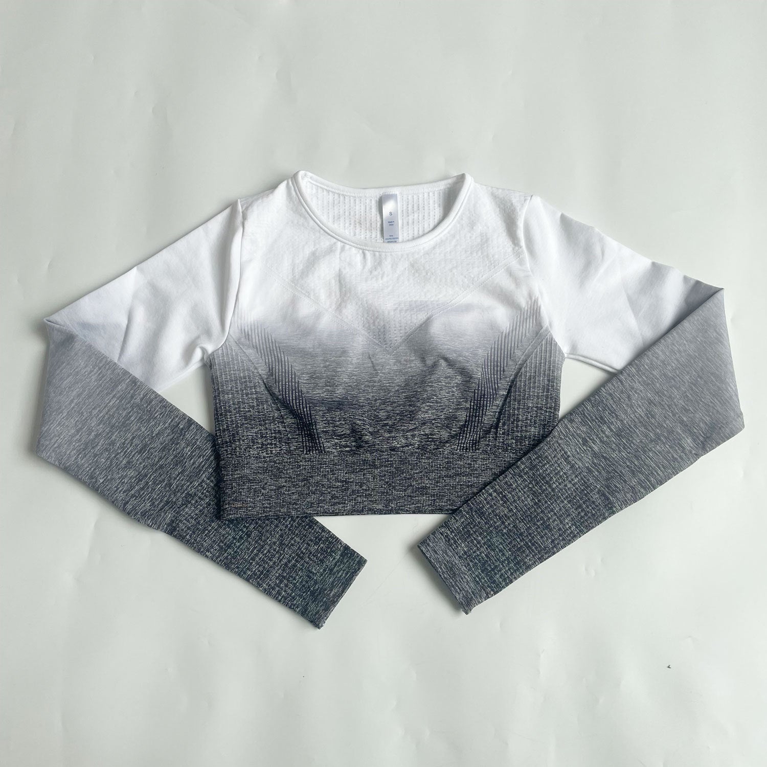 HOOR Seamless Yoga Suits Shirts Grey
