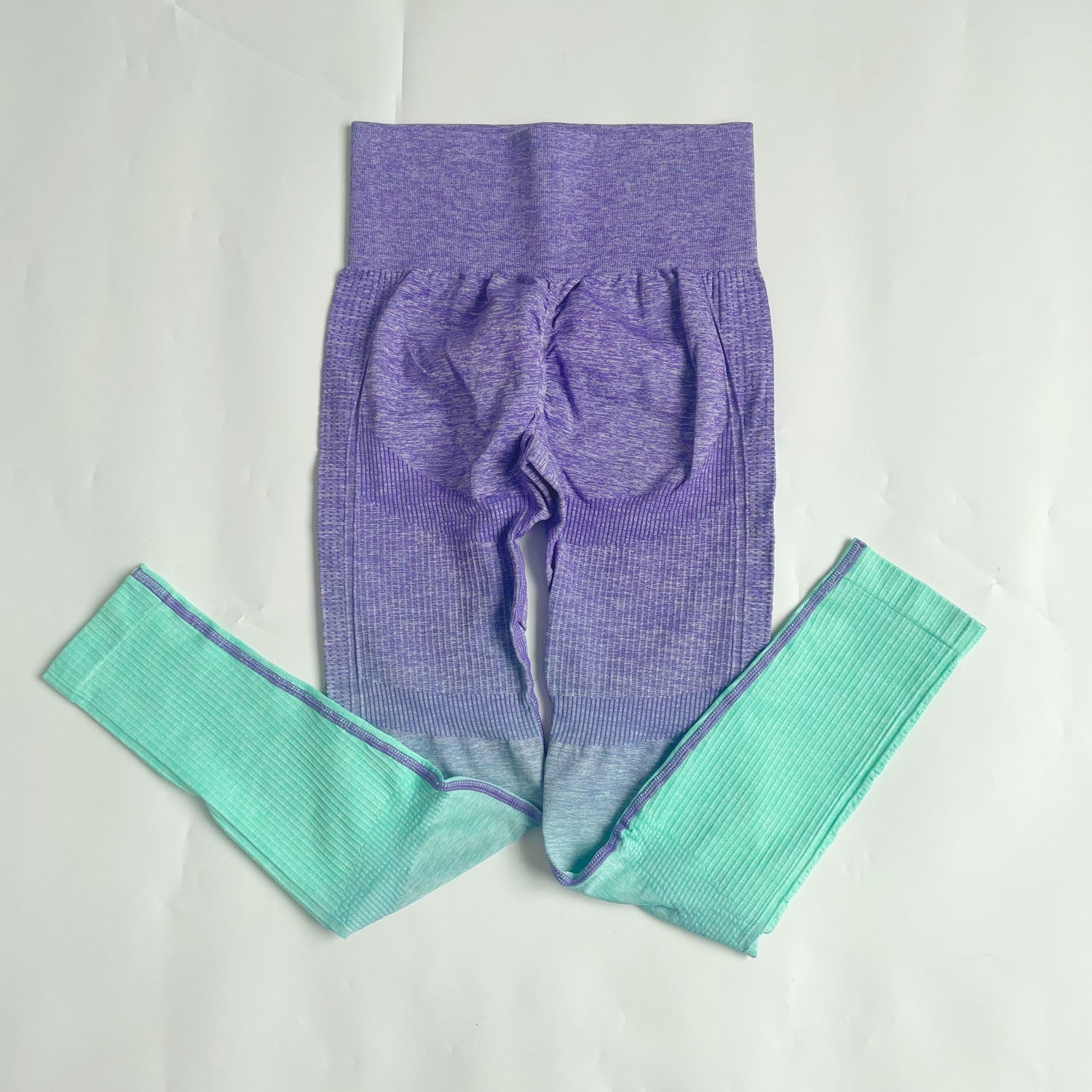 HOOR Seamless Yoga Suits Pants Purple