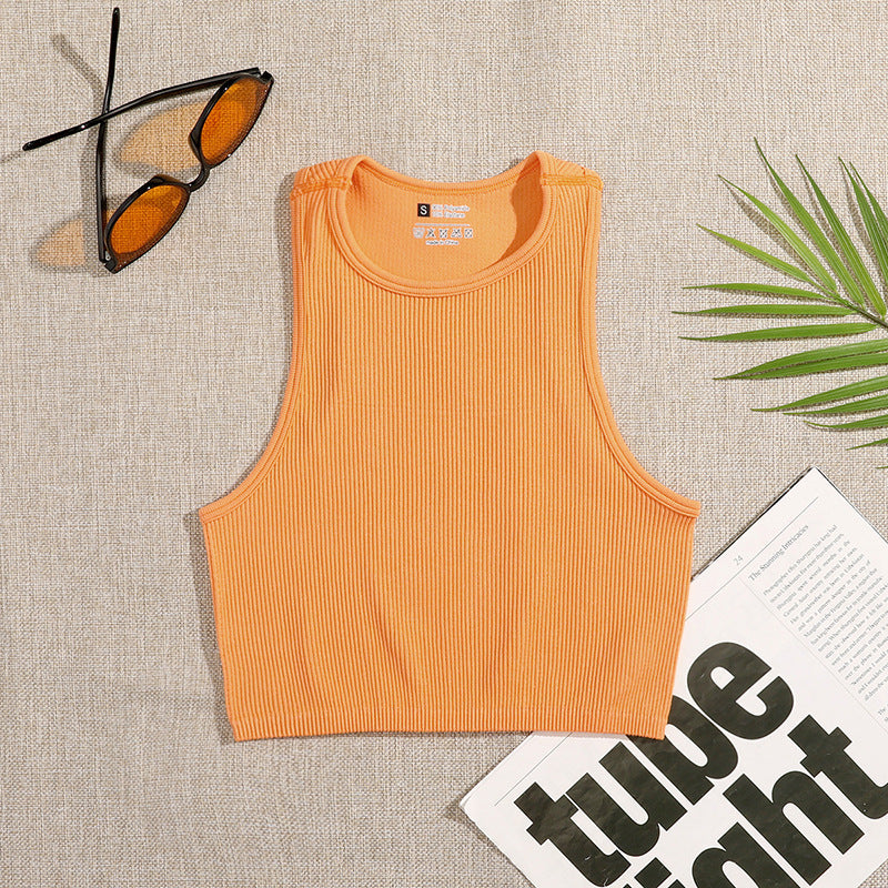 HOOR Fitness Sports T-shirt Orange
