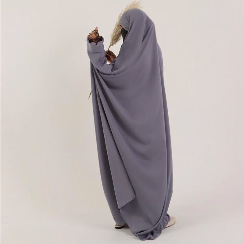 HOOR Turkey Islamic Hijjab Gray Free Size