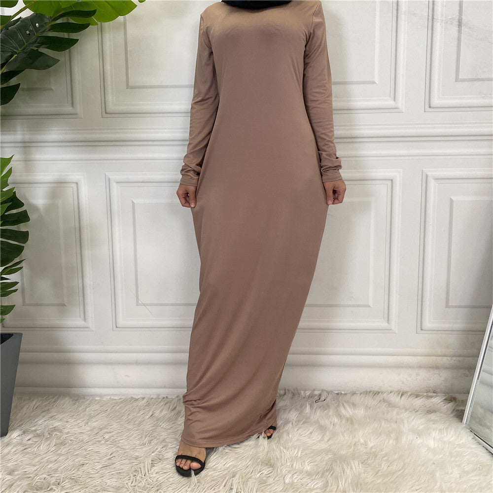 HOOR Muslim HIJJJAB Brown Dress