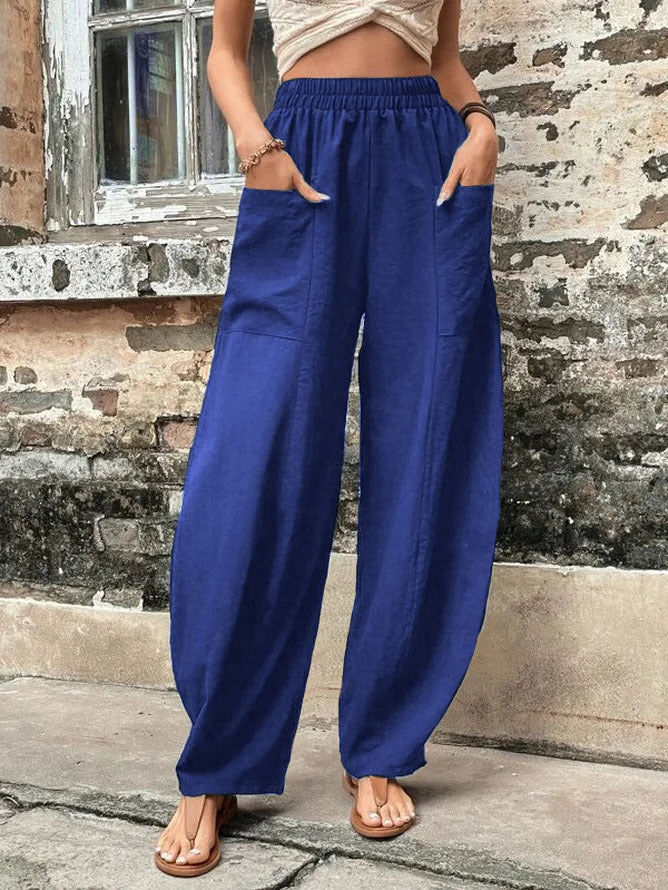 HOOR Harem With Pockets Blue