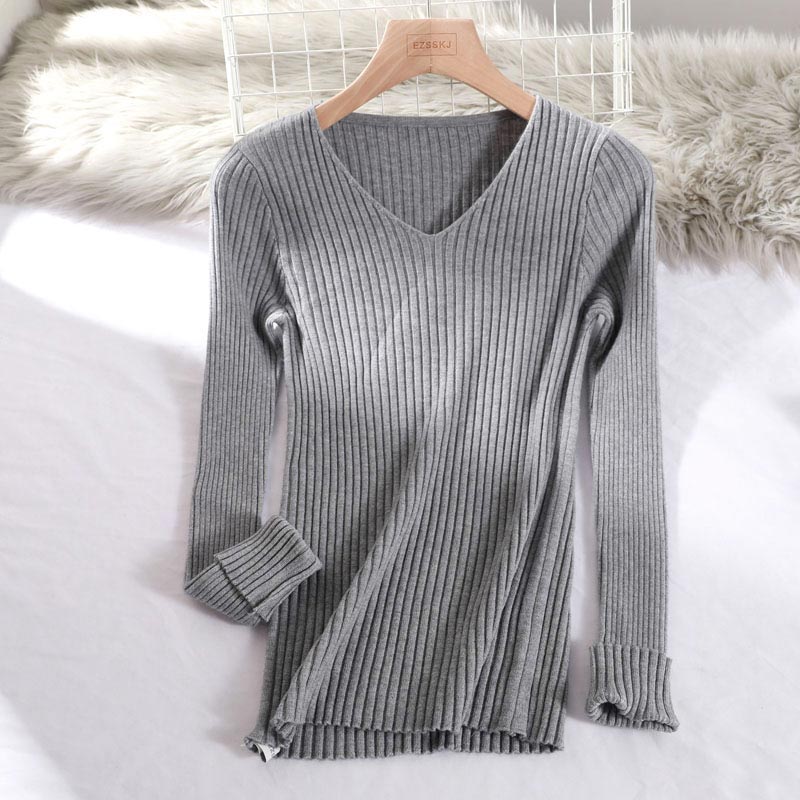 HOOR Sweater slim-fit Grey One size