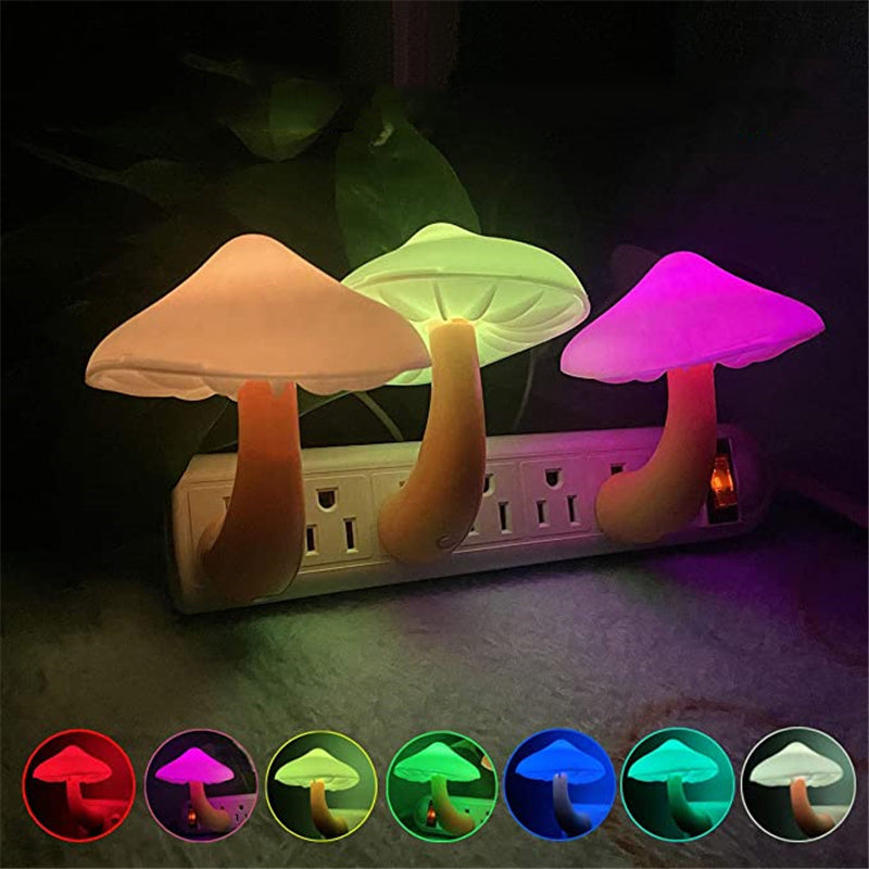 HOOR Mushroom LED Light Mushroom US Colorful
