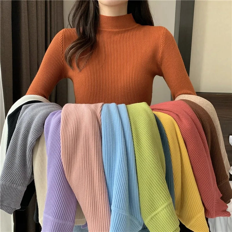 HOOR Pullover Warm Solid Color