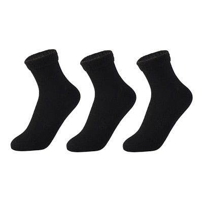 HOOR Soft Warm Socks Snow Black 35 - 40